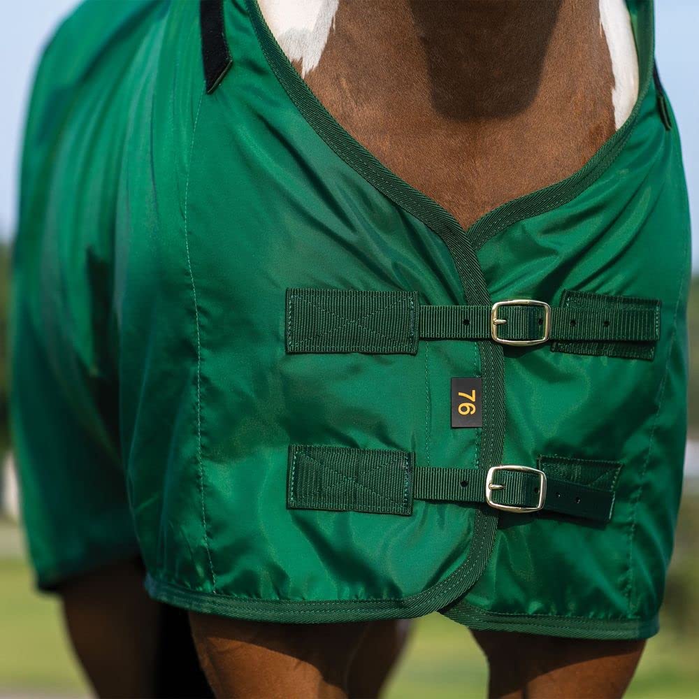 Adjusta Fit Dura-Nylon Horse Stable Sheets | Ultimate Equine Comfort & Protection | Keeps Coats Smooth & Shiny | V-Free | Open F